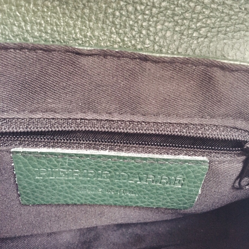 Pierre Darre Leather Crossbody Handbag - Picture 3 of 5